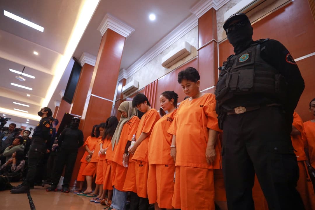 Perempuan-Jadi-Aktor-Utama-dalam-Sindikat-Narkoba,-285-Tersangka-Diamankan-BNN-dan-Bea-Cukai