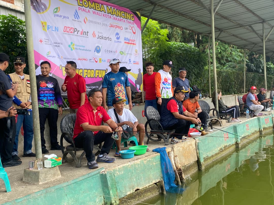 Meriah!-Lomba-Mancing-Pena-Timur-Ramaikan-HUT-ke-80-RI,-Wali-Kota-Jaktim-Turun-Langsung-