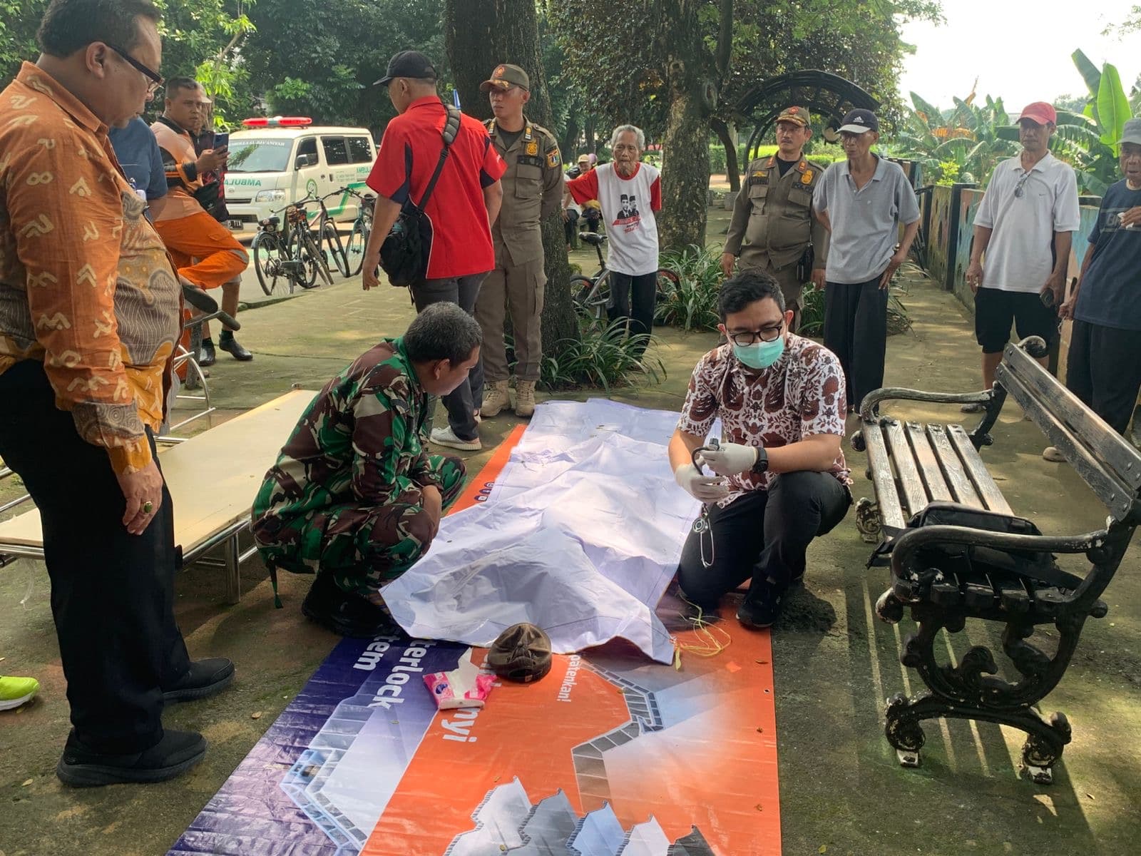 Pria Paruh Baya Ditemukan Meninggal Dunia di BKT Saat Patroli Satpol PP.jpg