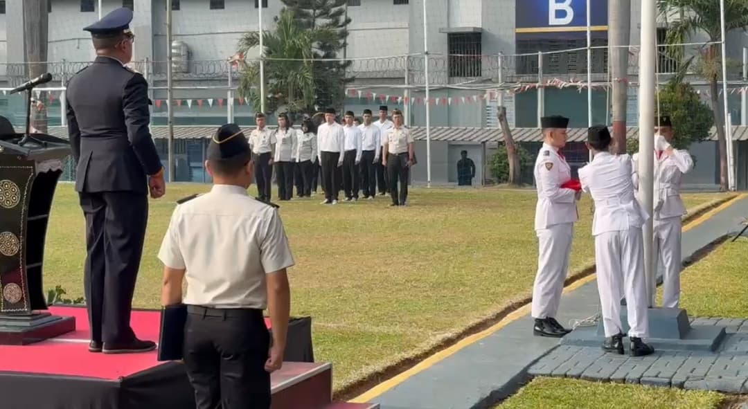 HUT-Ke-81-RI,-Napiter-Lapas-Cipinang-Jadi-Bagian-Paskibra,-Nasionalisme-Kembali-Berkibar
