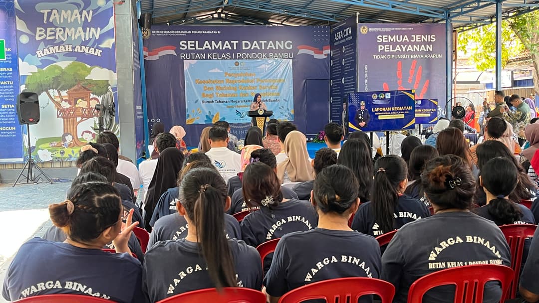 Penyuluhan-dan-Deteksi-Dini-Kanker-Serviks-Digelar-di-Rutan-dan-Lapas-Pondok-Bambu,-500-Warga-Binaan-Jadi-Sasaran
